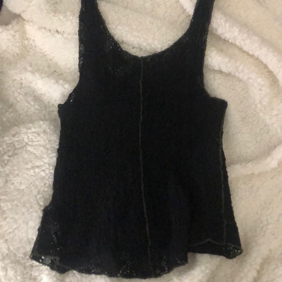 Free People Black Fashion Tank Medium - Picture 5 of 5